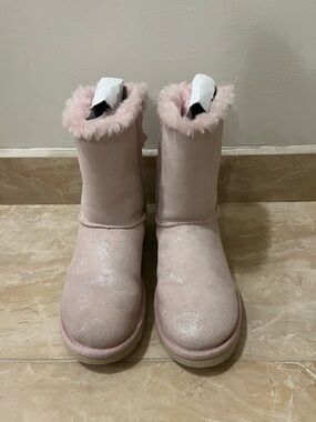 UGG Pink Glitter Boots